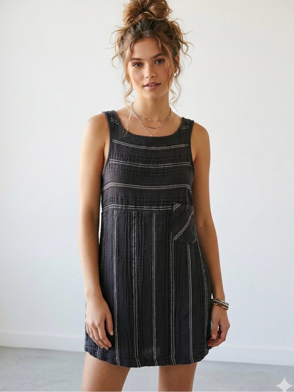 ✨ ACE & JIG Heritage Stripe Sojourn Dress M - EUC ✨
